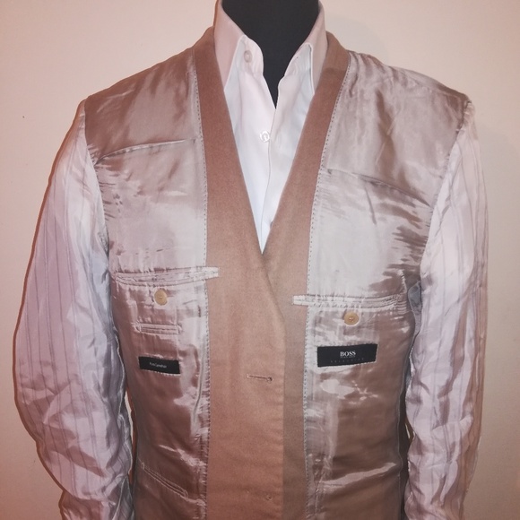 (40R) HUGO BOSS 100% Pure Camelhair Sports Blazer
